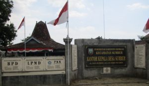 Balai Desa Sumber Kecamatan Sumber.