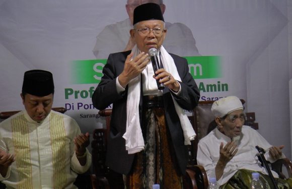 Dibalik Kata Pamitan Cawapres Ma’ruf Amin, Saat Kunjungi Ponpes Al Anwar