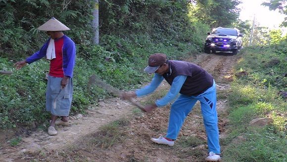Lama Tak Tersentuh Perbaikan, Komandan Kodim Buka – Bukaan Soal Jalan Ngotoko