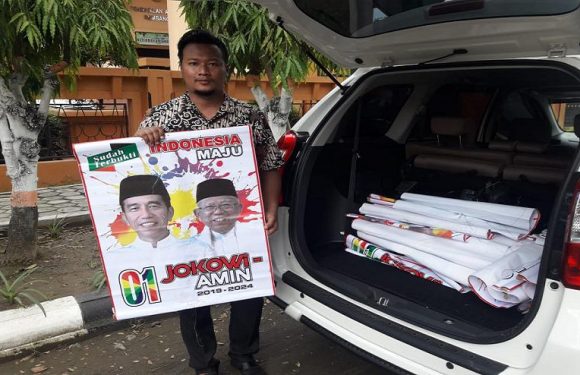 Terhitung Baru Dipasang, Bawaslu Ungkap Alasan Penertiban Atribut Jokowi – Ma’ruf