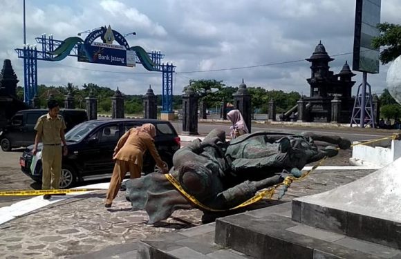 Didesak Perbaikan Patung Diponegoro Ambruk, Begini Tanggapan Dinas Terkait