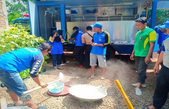 Tagana, Menikmati Ulang Tahun Di Lokasi Bencana