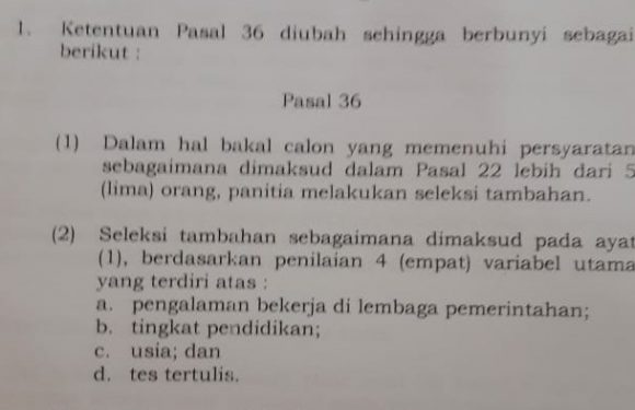 Perbup Pilkades Direvisi, Dituding Belum Menyentuh Akar Persoalan