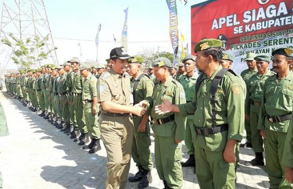 Anggota Linmas Dimatangkan, Jelang Pilkades Serentak