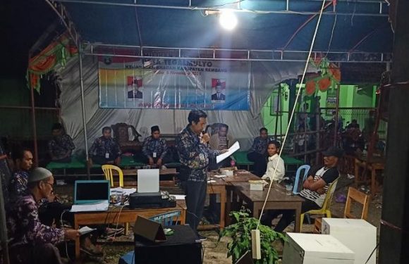 Semula Perolehan Suara Draw Atau Seri, Begini Hasil Akhir Pilkades Tegalmulyo