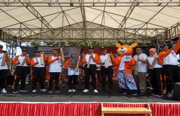 Maskot & Jingle Dilaunching, Ini Angka Target Partisipasi Pemilih Pilkada Rembang