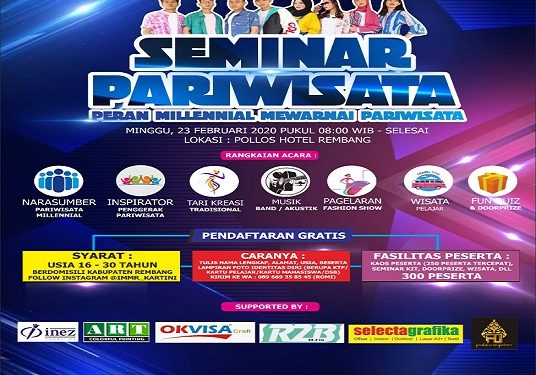 Incar Millenial, Supaya Pariwisata Lebih Kencang Berlari