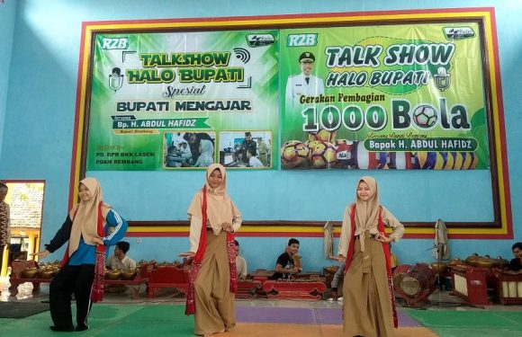 Sambut Bupati Mengajar, SMA N I Kragan Siap Tonjolkan Ciri Khas