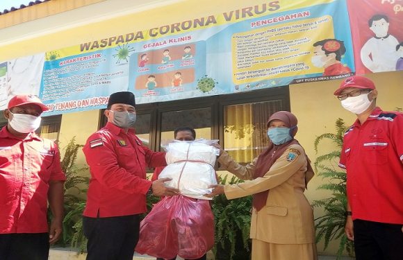 Bantu Rumah Sakit Dan Puskesmas, PDI P Rembang Gelar Aksi Banteng Seruduk Corona