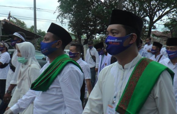 Pilkada Rembang : Ditanya Target Kemenangan, Begini Jawaban Harno Dan Abdul Hafidz