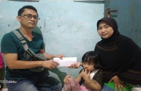 5 Hari Terkumpul Rp 7,3 Juta, Langsung Diserahkan Untuk Membantu Ratna Maya