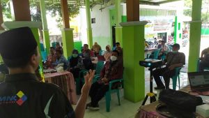 Suasana pelatihan admin Sistem Informasi Desa (SID) di Kecamatan Lasem, baru-baru ini.