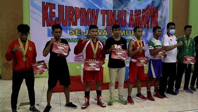 Persiapan Minim, Petinju Asal Rembang Sabet Juara 2 Kejuaraan di Surabaya