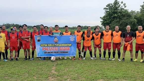 Laga Perdana, PWI n Friends Tahan Imbang Tim Satlantas