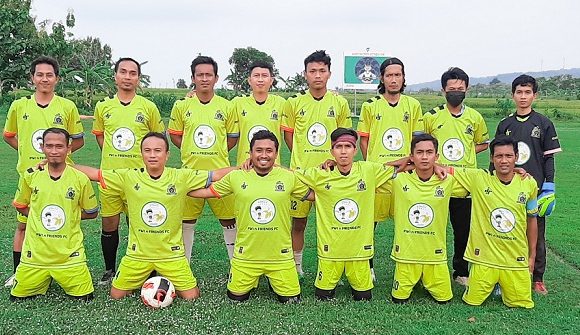 Saling Balas, Ketatnya Laga PWI n Friends Melawan Lestari Legend