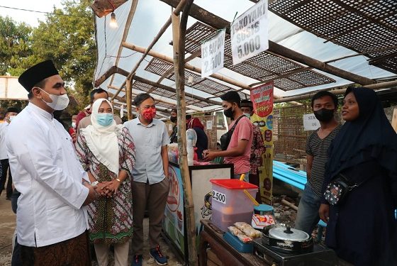 Wakil Gubernur Kunjungi Pasar Ramadhan Sekarsari, Penggagas Ungkap Berapa Perputaran Uang