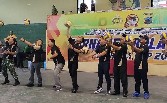 Turnamen Volly Kapolres Cup, Jadi Ajang Membidik Atlet Porprov