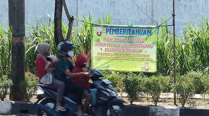 Awalnya Dari 39 Mau Tertib, Tapi Kini Belasan Kembali Lagi!! Jalur Hijau Terancam
