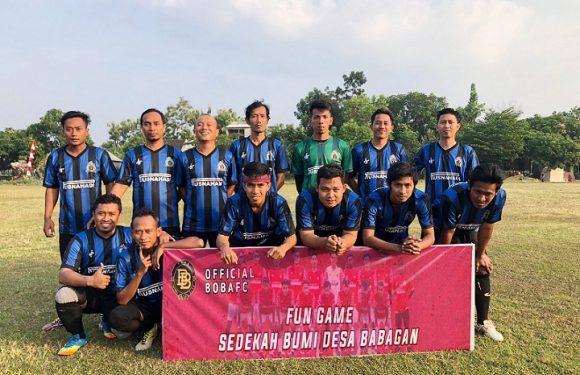 Tampil Impresif Ramaikan Sedekah Bumi Babagan, Minggu Pagi vs PWI n Friends