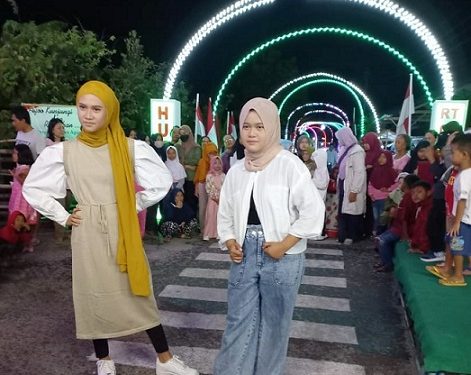 Manfaatkan Gemerlap Jalan Kampung, Untuk Fashion Hijab Week