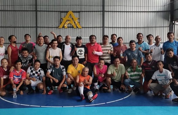 Jelang Porwanas : Tim Futsal PWI Jateng Rasakan Perlawanan Sengit PDAM Kota Semarang