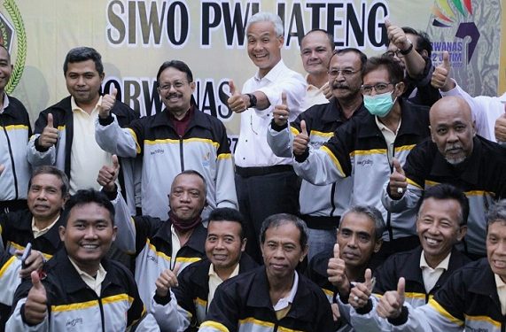 Ganjar Pranowo Lepas Kontingen Jateng Ke Ajang Porwanas, Rembang Sumbang 3 Atlet