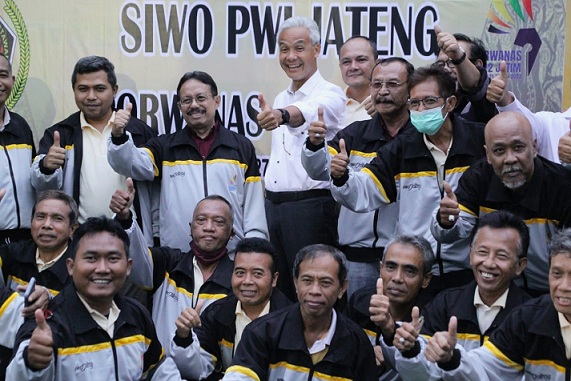 Ganjar Pranowo Lepas Kontingen Jateng Ke Ajang Porwanas, Rembang Sumbang 3 Atlet