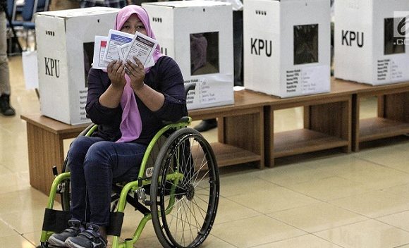 Penyandang Disabilitas Tanyakan Bisa Tidak Jadi Penyelenggara Pemilu, Begini Jawaban KPU Rembang