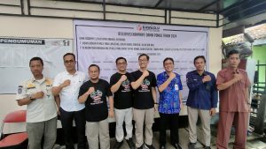 Bawaslu Kabupaten Rembang menggelar Siaga Pengawasan, 1 tahun Menuju Pemilu 2024, Selasa sore (14/02).