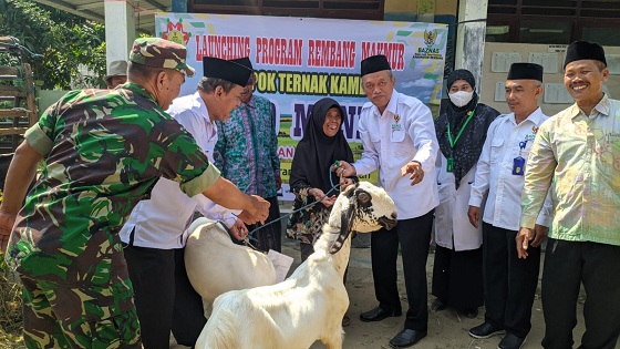 Dua Jenis Bantuan Disalurkan Baznas, Bisa Ditambah Jika Semakin Berkembang