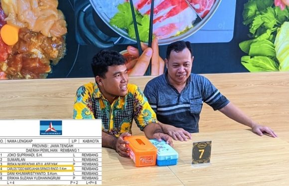 Caleg DPRD Rembang Dengan Nama Ternyentrik, Ini Sosoknya