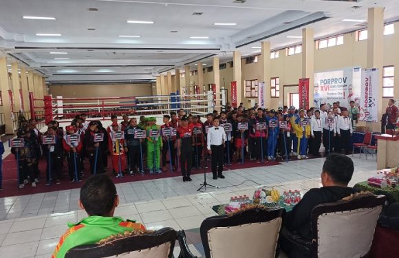 Porprov Cabor Muay Thai Resmi Dibuka, Ini Pesan Ketua Pengda Jawa Tengah