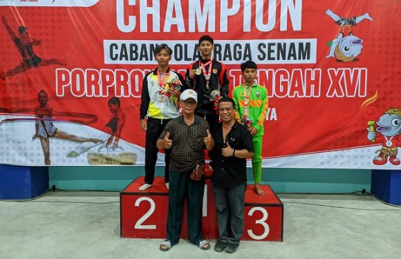 Cabor Senam Sumbang 2 Medali Sekaligus Untuk Kabupaten Rembang