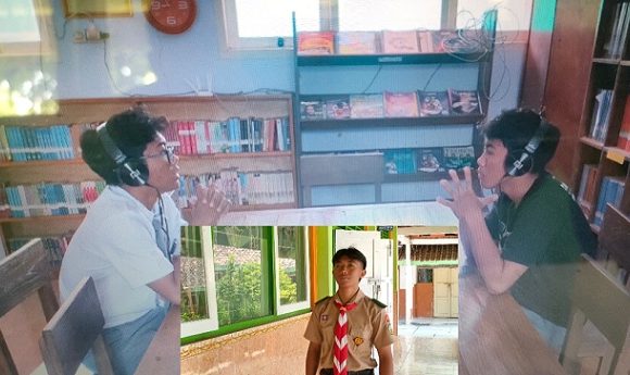 Ada-Ada Saja Idenya, Podcast Unik Satu Jadi Dua!! (Semarak Bulan Bahasa SMA N I Sale)