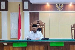 Ketua Pengadilan Negeri Rembang, Muhamad Baginda Rajoko Harahap.