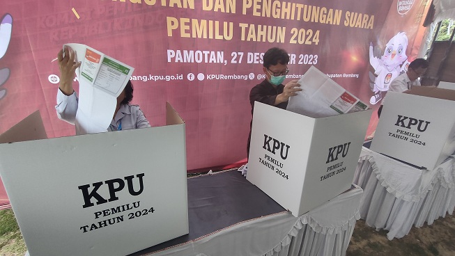 KPU Rembang Gelar Simulasi Pemilu 2024, Masalah Ini Jadi Sorotan