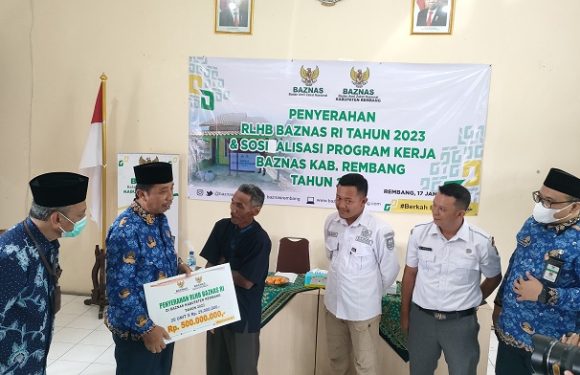 Tak Terduga, Akhirnya Dapat 20 !! Bupati Rembang Ucapkan Terima Kasih Kepada Baznas