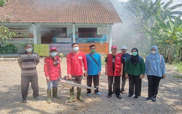 Tiga Balita Terkena DB, Pihak Desa Pamotan Gerak Cepat