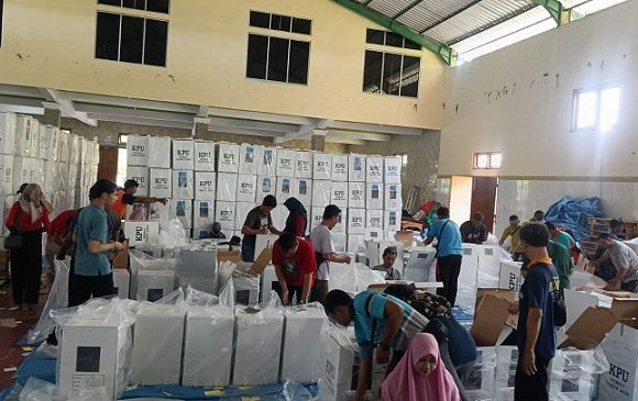 Logistik Pemilu Di Kab. Rembang Beres, Ada 1 Kecamatan Tidak Dikirim Ke Tingkat PPK
