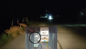 Pencurian komponen listril LPJU di Rembang mengakibatkan kondisi jalan gelap pada malam hari.