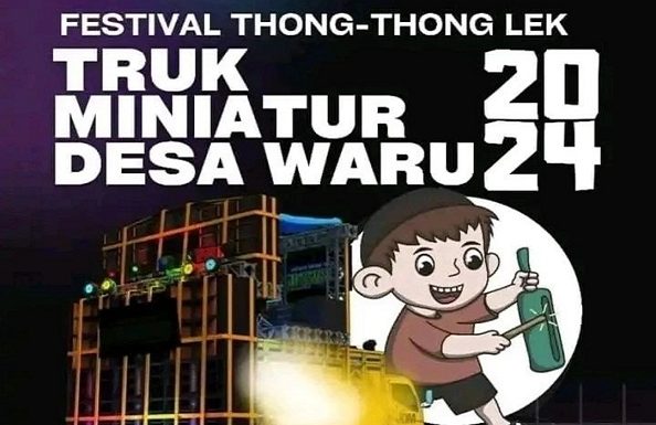 Thong-Thong Lek Keliling Di Desa Waru Batal, Konsep Acara Berubah
