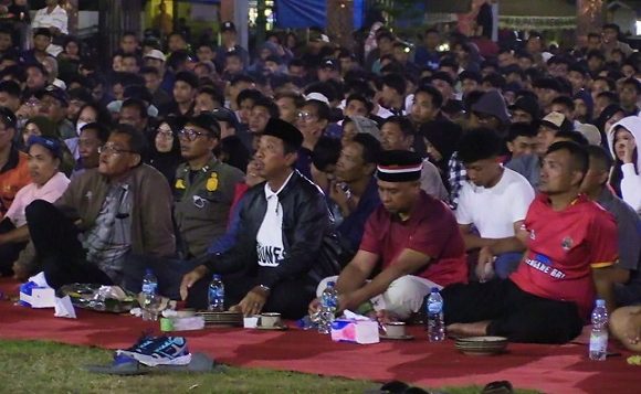 Nobar Piala Asia, Alun-Alun Rembang Menyala