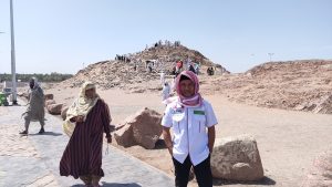 Suasana di Jabal Uhud.