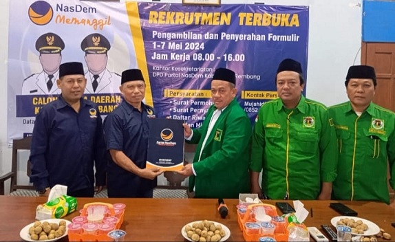 Harno Sudah Daftar Ke Nasdem, Hari Ini Giliran Perwakilan PPP. Untuk Siapa ???