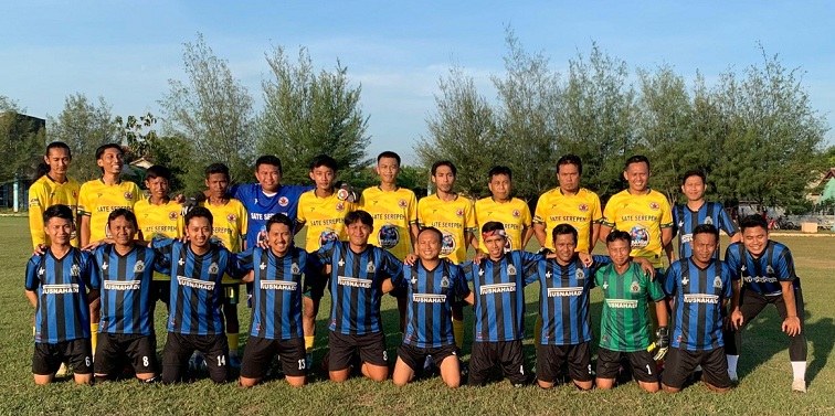 Hujan Gol Di Laga PWI n Friends vs Gasebo, Adu Sponsor Rusnahadi Dan Sate Serepeh