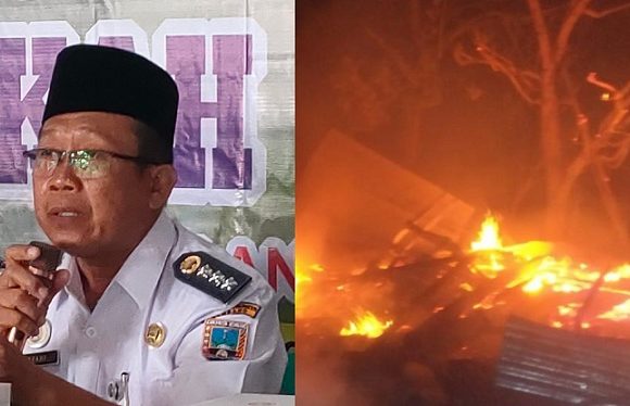 Kebakaran, Pihak Kecamatan Gunem Sebut Dua Faktor Yang Sering Terjadi