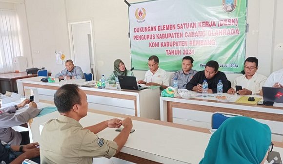 Tanggung Pembinaan 38 Cabor, Berapa Anggaran KONI Rembang Tahun 2024 Ini ??