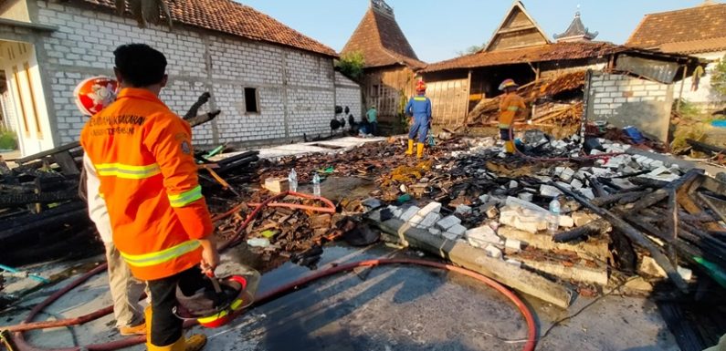 Kebakaran Rumah Di Desa Jadi, Kerugian Hingga Ratusan Juta