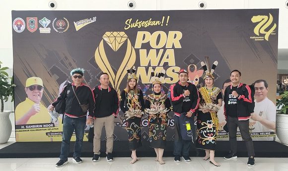 Kontingen Jawa Tengah Tiba Di Kalsel, Ikuti 9 Cabor Porwanas