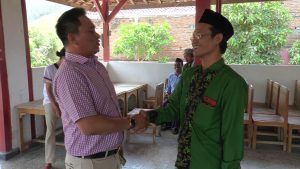 Ketua DPC PDI P, Ridwan dan Zaimul Umam, Ketua DPC PPP Kabupaten Rembang.